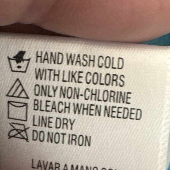 California Waves Juniors XS Bralette Ribbed Knit Swim Top Turquoise NWT - Picture 15 of 15